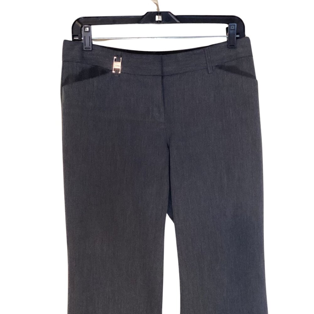 Express Editor Pants Gray Bootcut Work - image 3